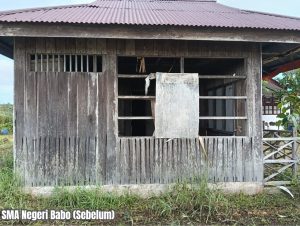 SMA Negeri Babo Teluk Bintuni Sebelum mendapatkan Program Revitalisasi